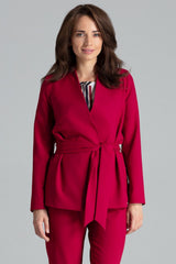 Jacket L061 – Lenitif, Burgundy – Jacket – image 3