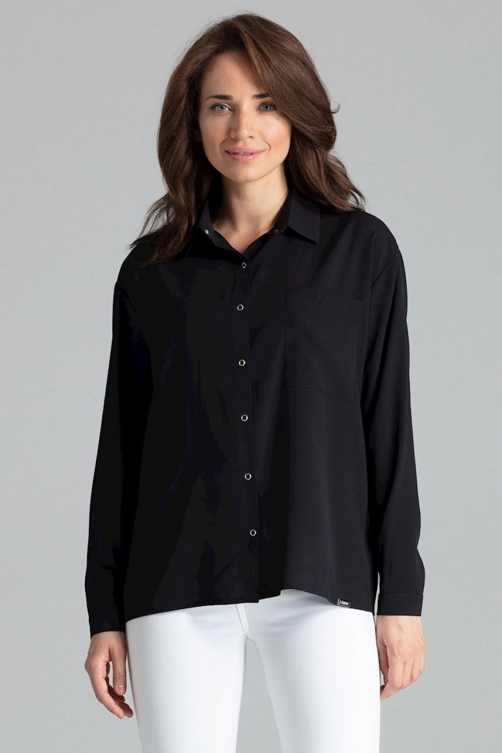 Long sleeve shirt L059 – Lenitif, Black – Shirt
