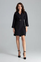Day Dress L058 – Lenitif, Black – Day Dress – image 2
