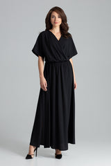 Day Dress L055 – Lenitif, Black – Day Dress – image 4
