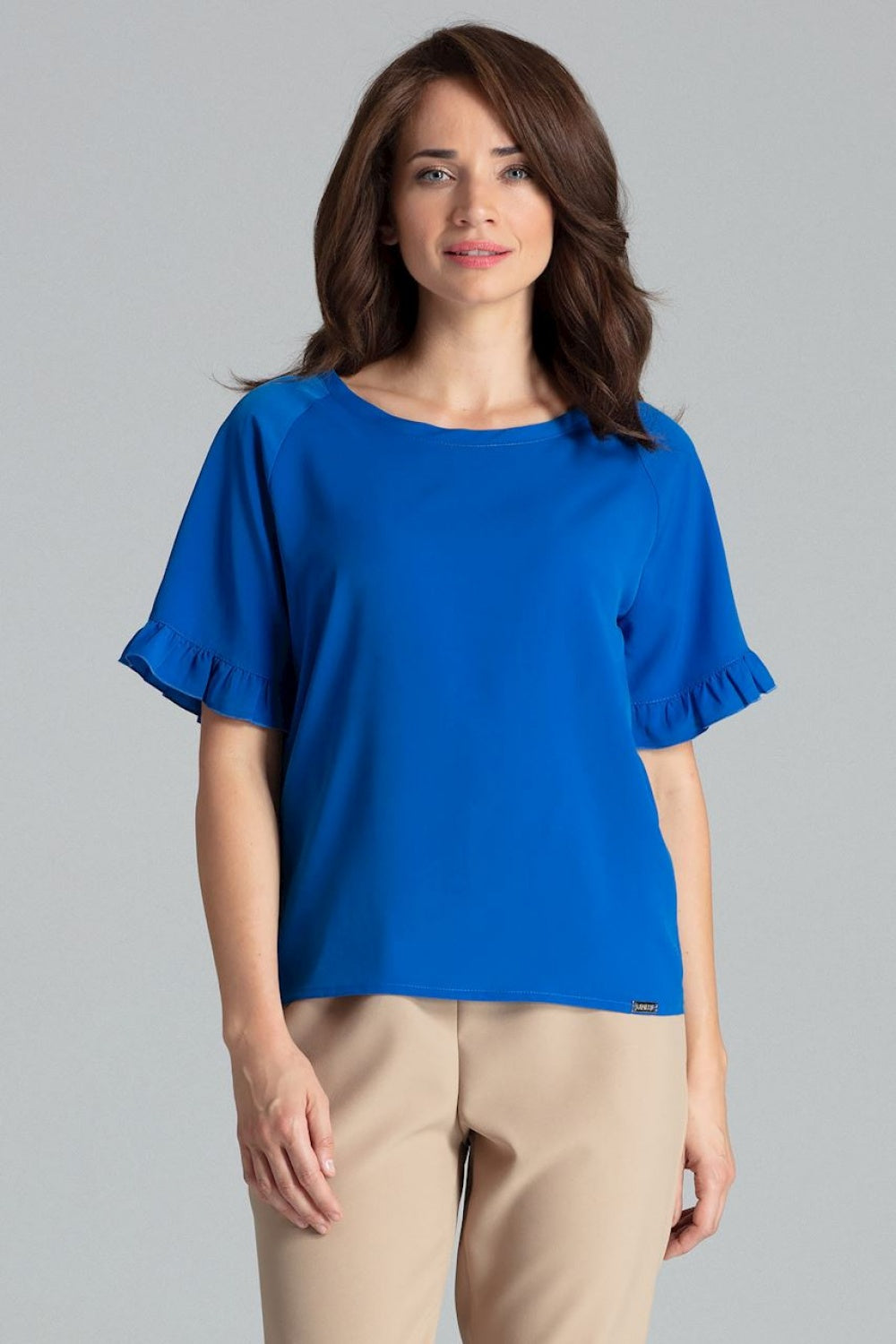 Blouse L052 – Lenitif, Sapphire Blue – Blouse