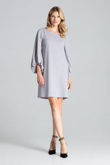 Day Dress M693 – Figl, Grey – Day Dress