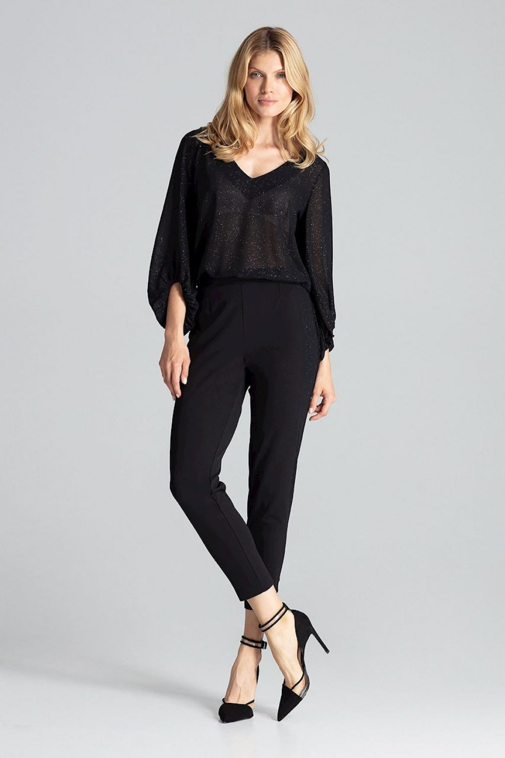 Women's Trousers M689 – Figl, Black – Pants – image 2