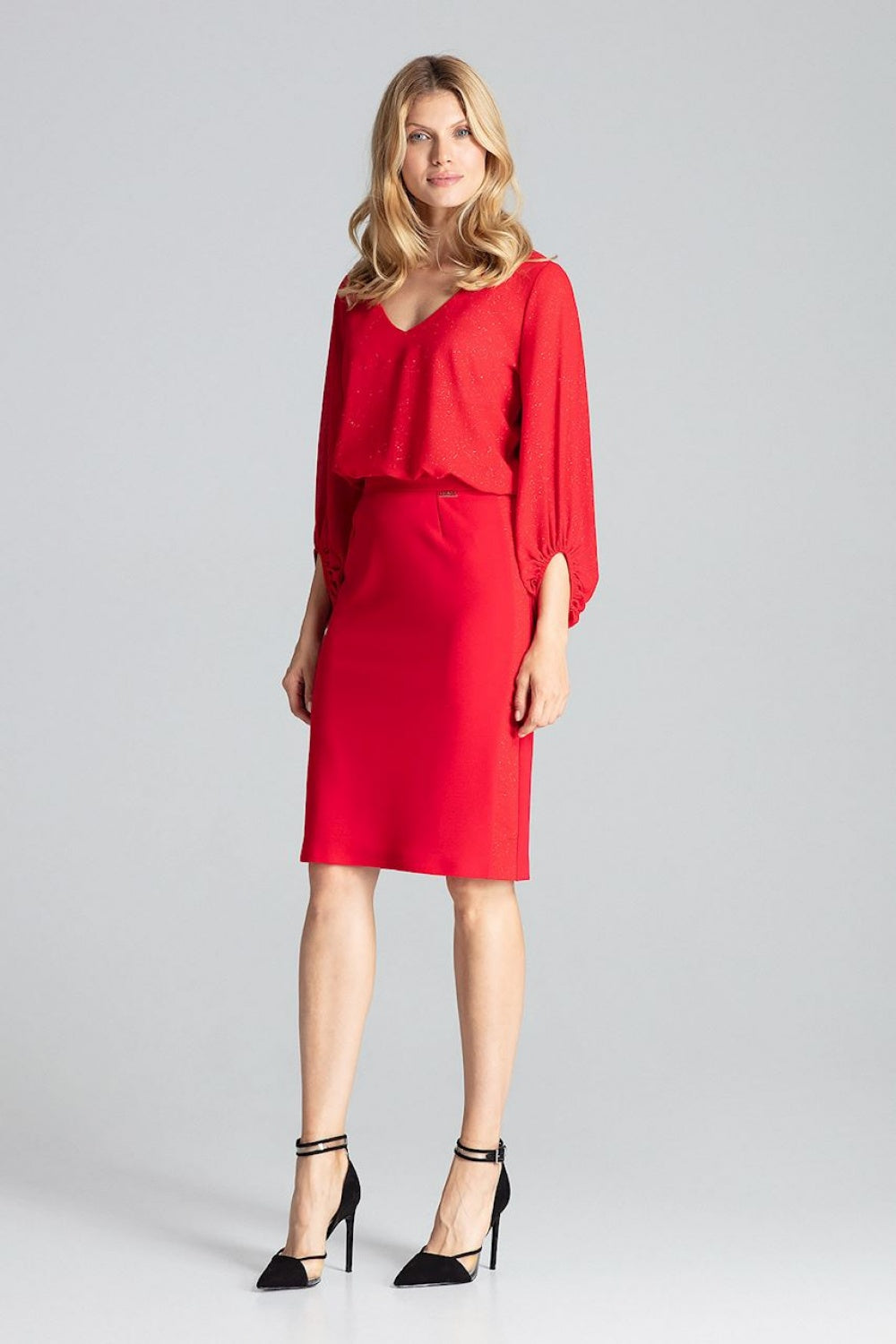 Skirt M688 – Figl, Red – Skirt