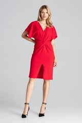 Day Dress M687 – Figl, Red – Day Dress