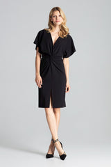 Day Dress M687 – Figl, Black – Day Dress – image 2