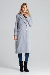 Coat M681 – Figl, Grey – Coat