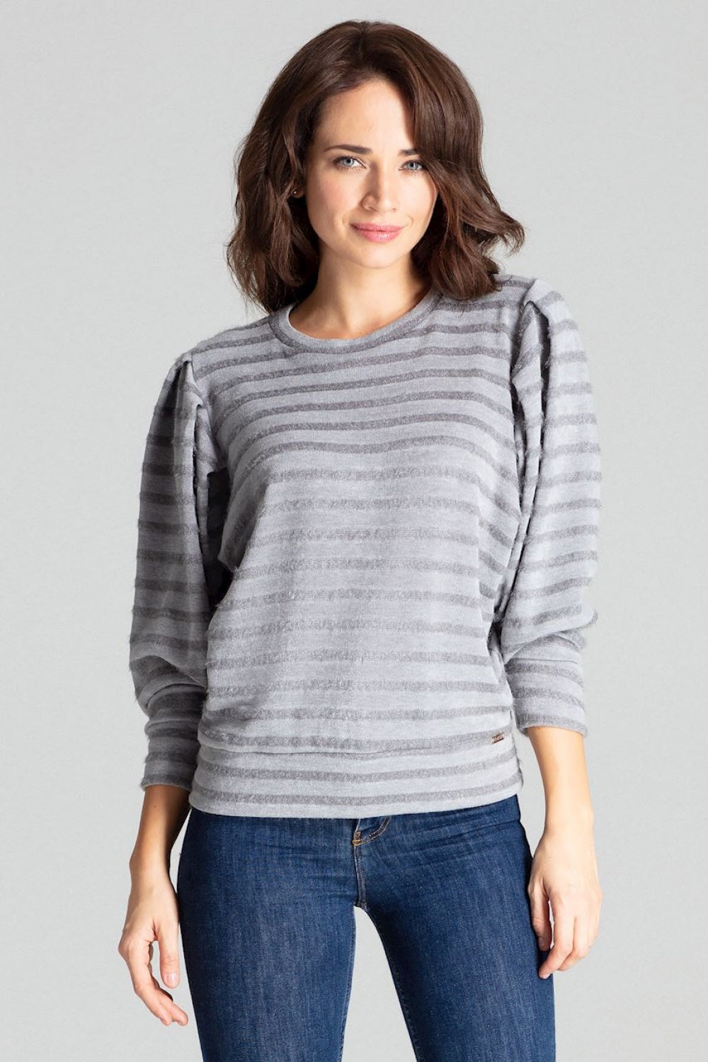 Blouse L069 – Lenitif, Grey – Blouse