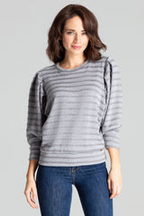Blouse L069 – Lenitif, Grey – Blouse
