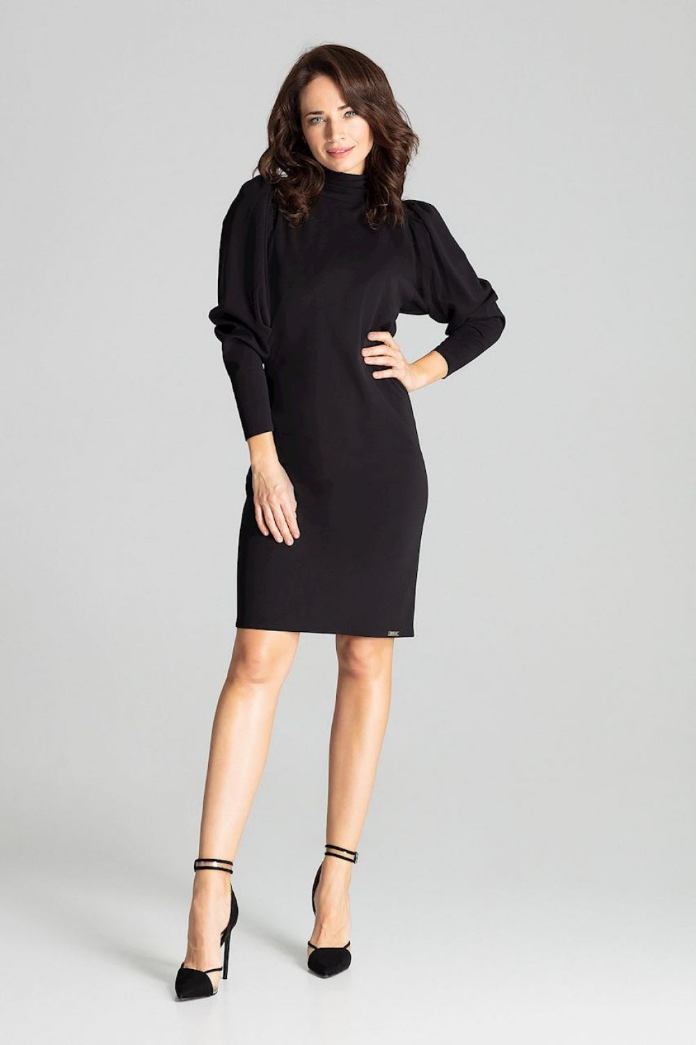 Day Dress L064 – Lenitif, Black – Day Dress – image 4