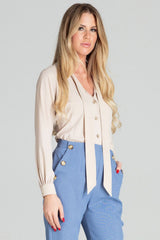 Shirt M700 – Figl, Beige – Shirt – image 3