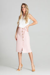 Skirt M697 – Figl, Pink – Skirt – image 2