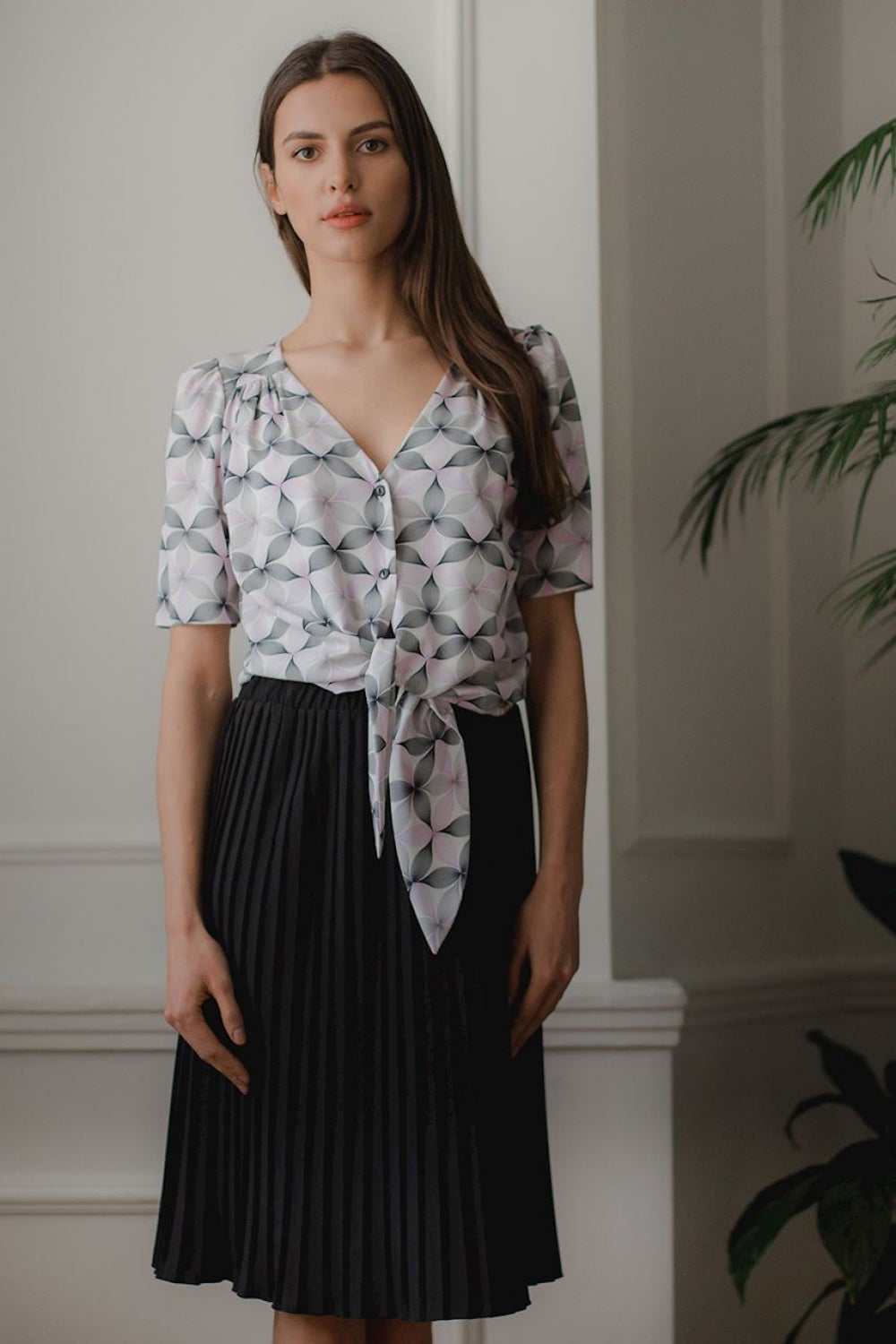 Short sleeve shirt L081 – Lenitif, Pattern 113 – Shirt – image 2