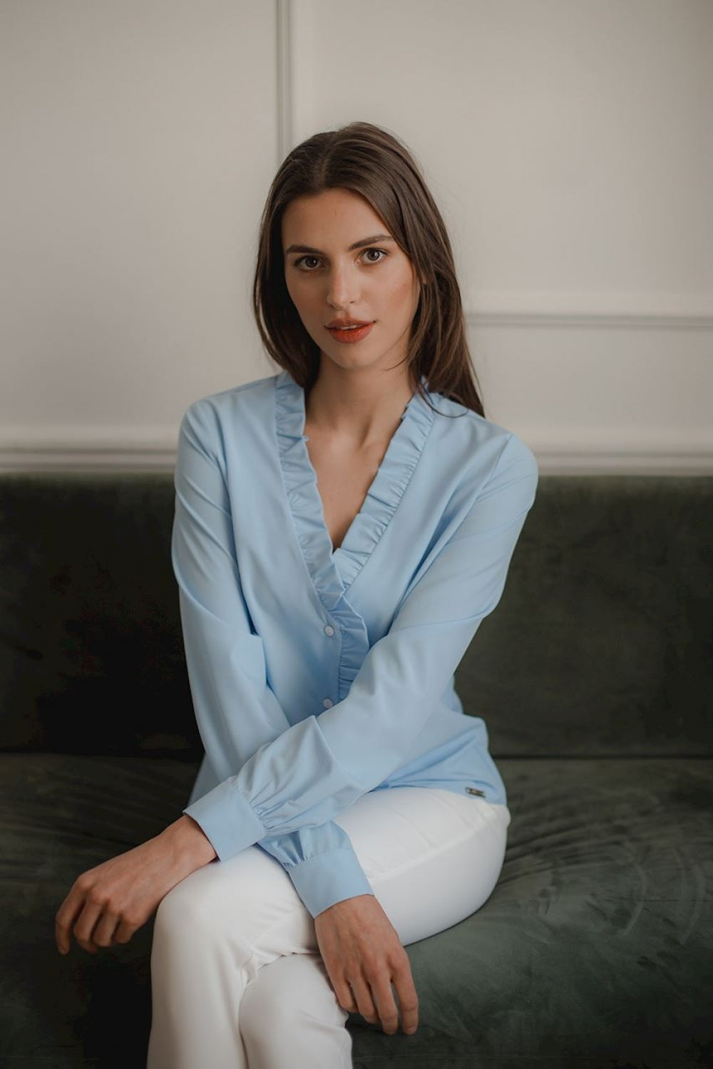Long sleeve shirt L077 – Lenitif, Blue – Shirt