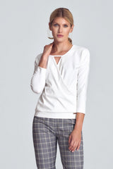 Blouse M710 – Figl, Ecru – Blouse