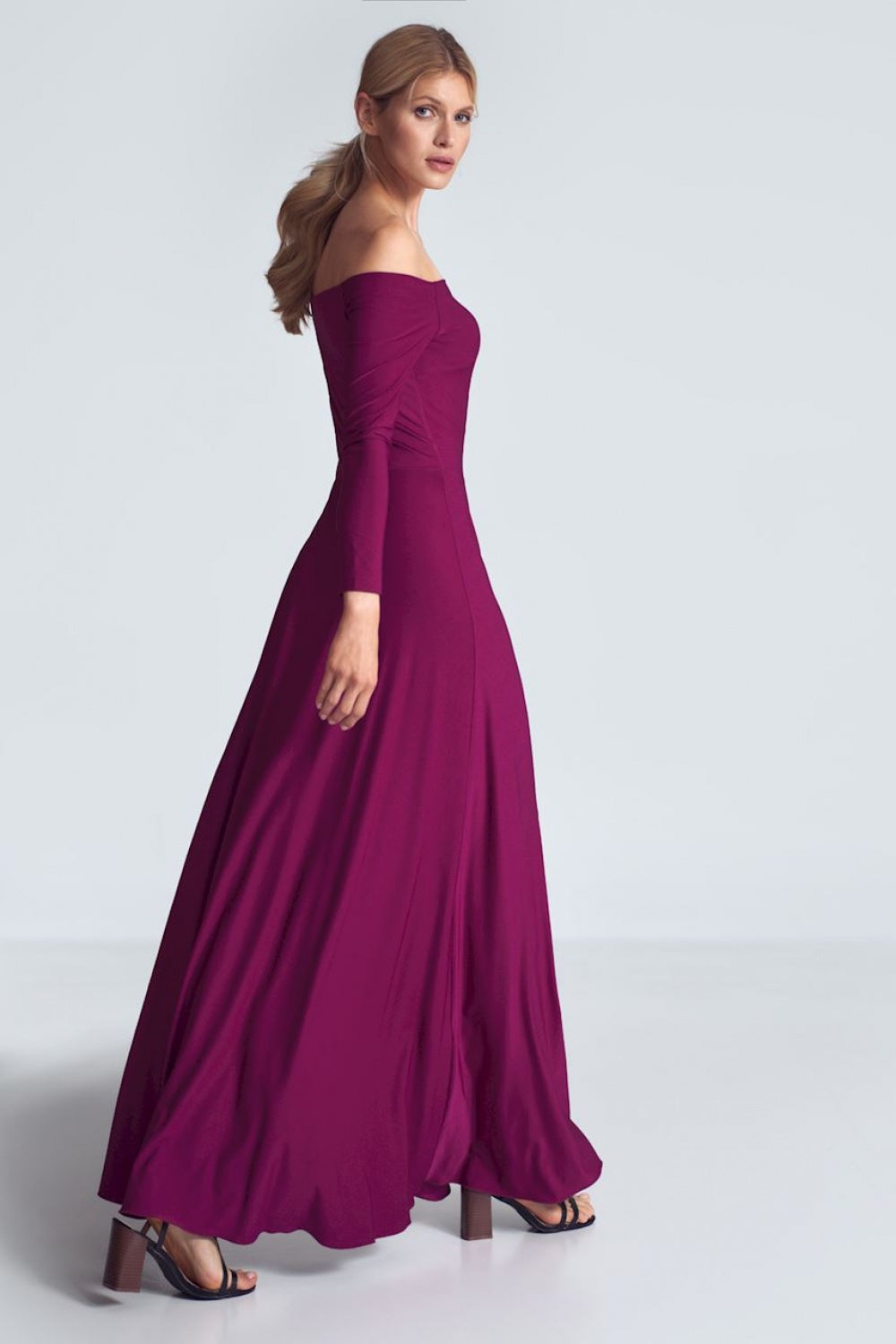 Long dress M707 – Figl – Dress – image 5