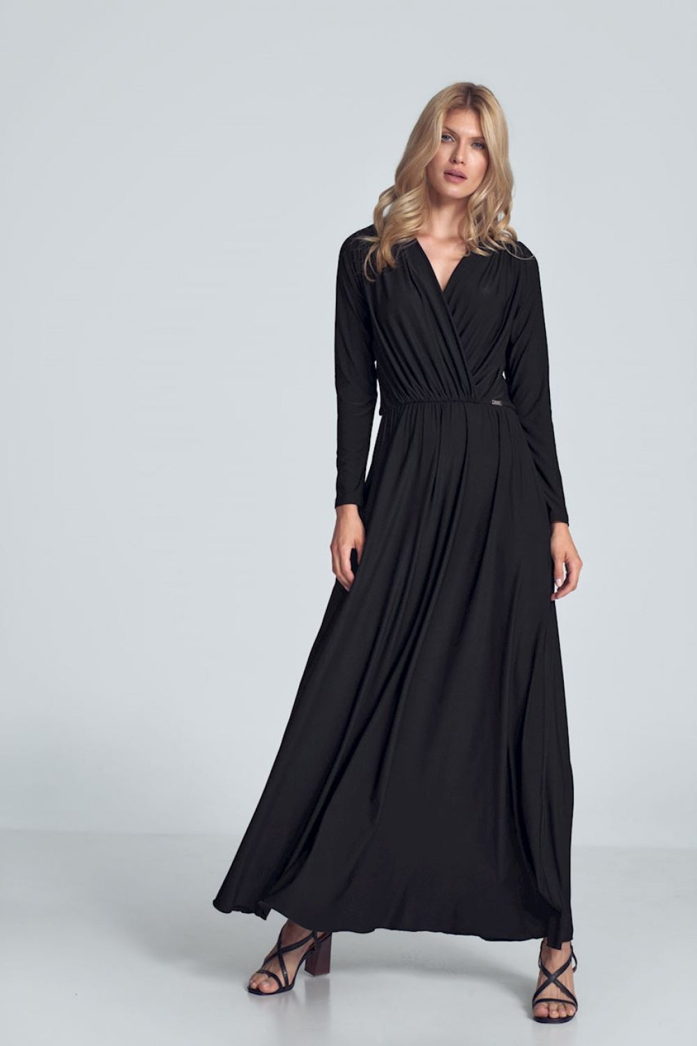 Day Dress M705 – Figl, Black – Day Dress – image 2