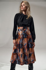 Blouse M730 – Figl, Black – Blouse – image 2
