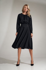 Day Dress M724 – Figl, Black – Day Dress