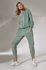 Tracksuit trousers M746 – Figl, Mint – Track Pants – image 3