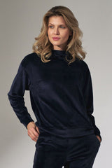 Sweatshirt M745 – Figl, Navy – Sweatshirt – image 3