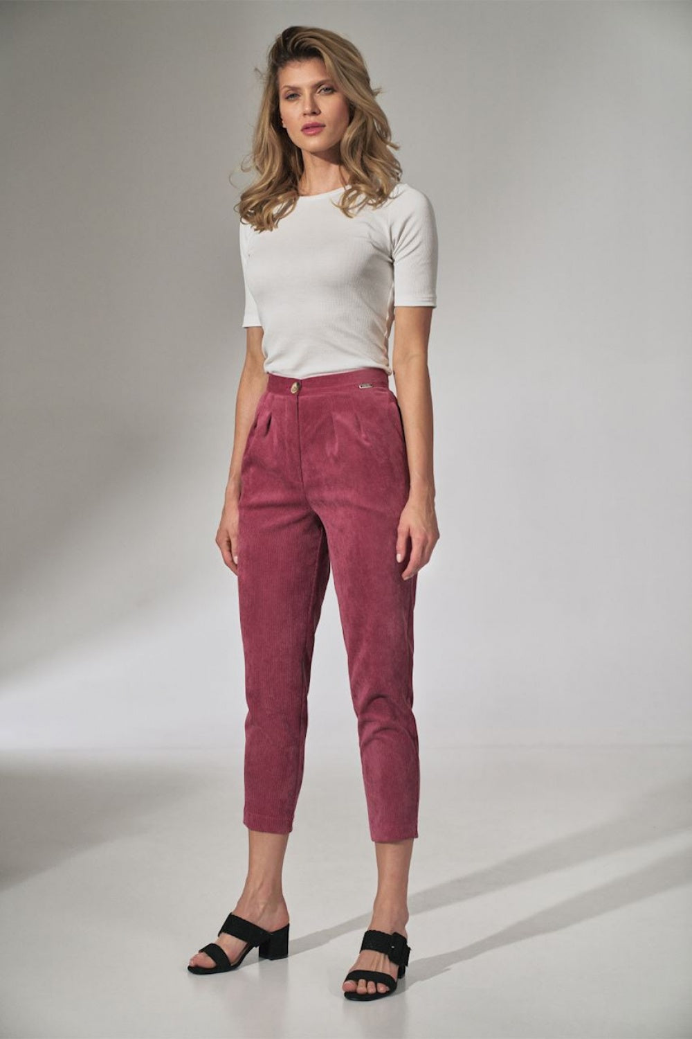 Women's Trousers M742 – Figl, Pink – Pants