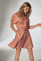 Day Dress M739 – Figl, Orange – Day Dress