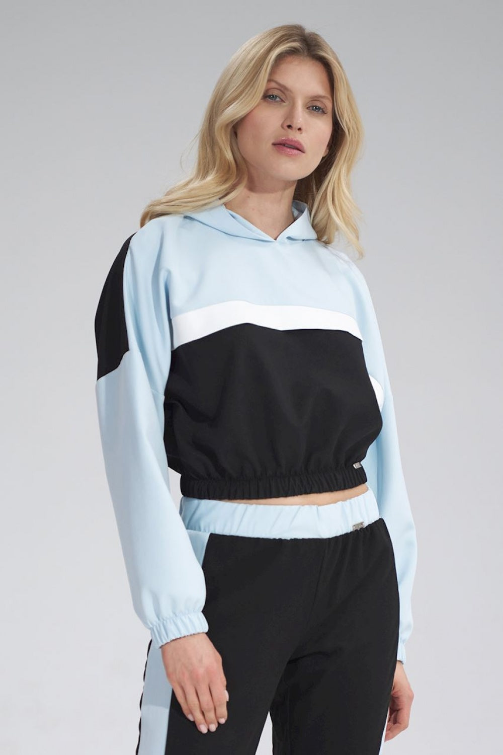 Sweatshirt M757 – Figl, Black Blue – Sweatshirt – image 4