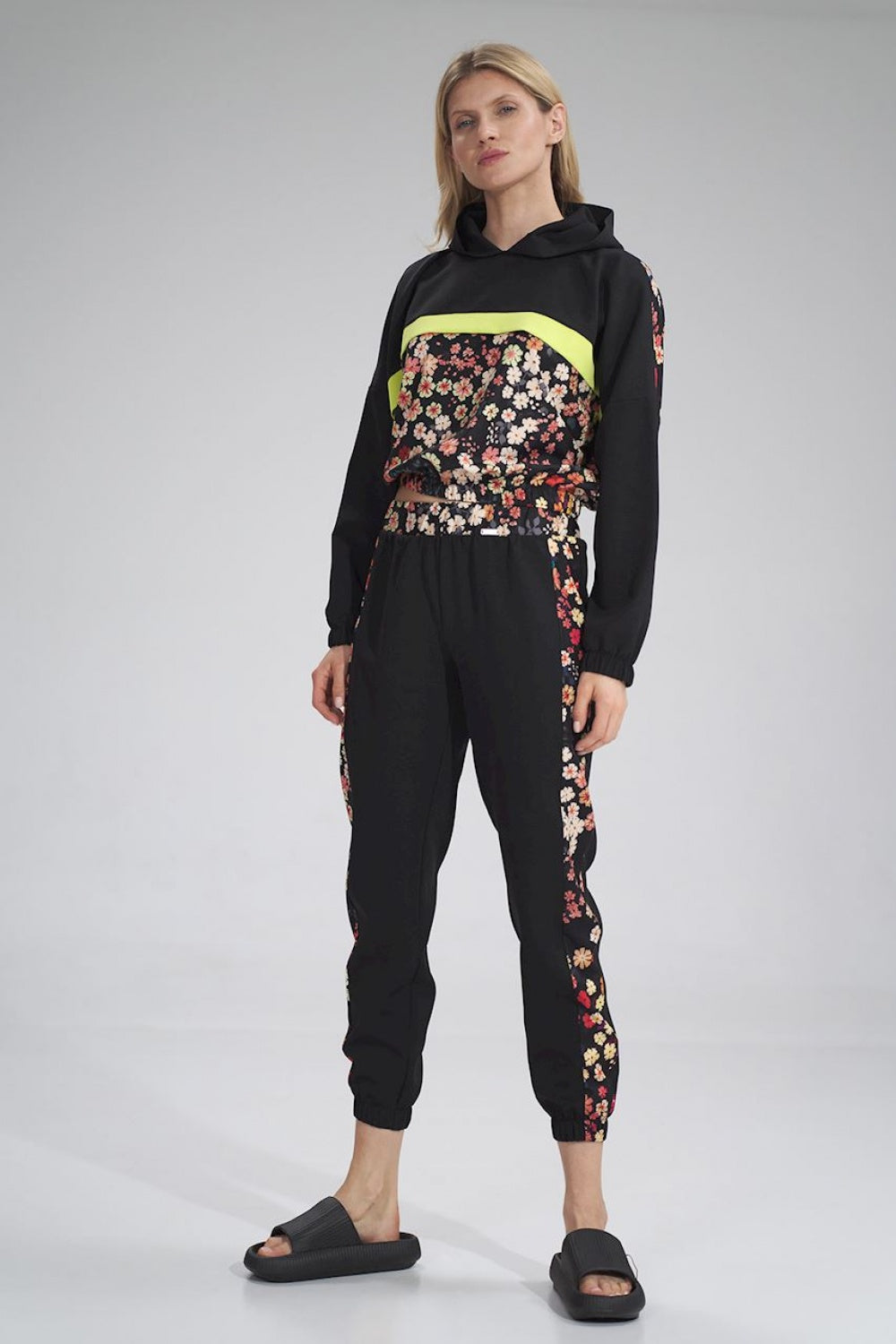Tracksuit trousers M756 – Figl, Black Pattern 122 – Track Pants – image 3