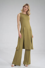 Tunic M780 – Figl, Light Olive – Tunic – image 2