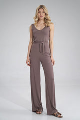 Suit M775 – Figl, Brown – Jumpsuit – image 2