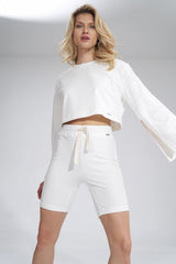 Sweatshirt M774 – Figl, Ecru – Sweatshirt