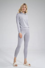 Long leggings M773 – Figl, Light Grey – Leggings