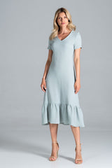 Day Dress M827 – Figl, Mint – Day Dress – image 4