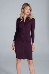 Day Dress M824 – Figl, Violet – Day Dress – image 2