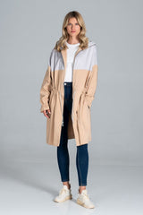 Coat M817 – Figl, Beige Grey – Coat