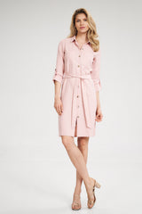 Day Dress M701 – Figl, Pink – Day Dress – image 2