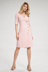 Day Dress M703 – Figl, Pink – Day Dress