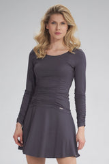 Blouse M788 – Figl, Dark Grey – Blouse – image 2
