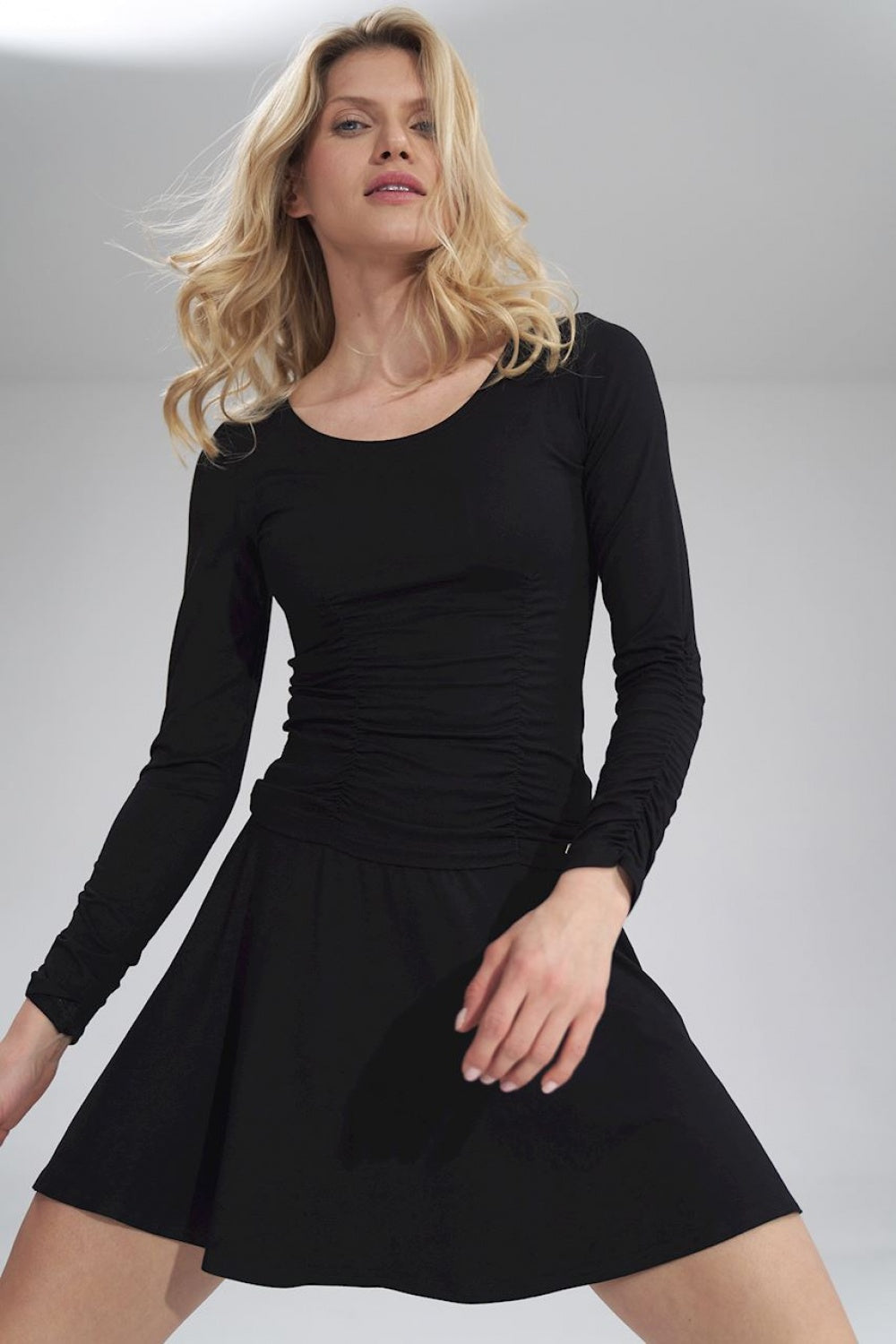 Blouse M788 – Figl, Black – Blouse – image 3