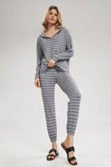 Tracksuit trousers M813 – Figl, Grey – Track Pants – image 2