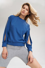 Sweatshirt M803 – Figl, Blue – Sweatshirt – image 3