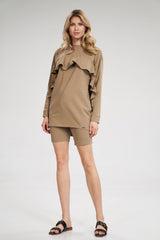 Tunic M805 – Figl, Beige – Tunic – image 4