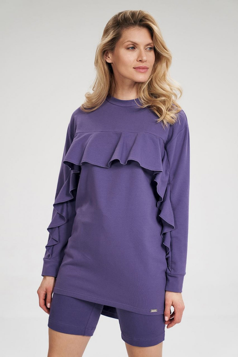 Tunic M805 – Figl, Violet – Tunic – image 7