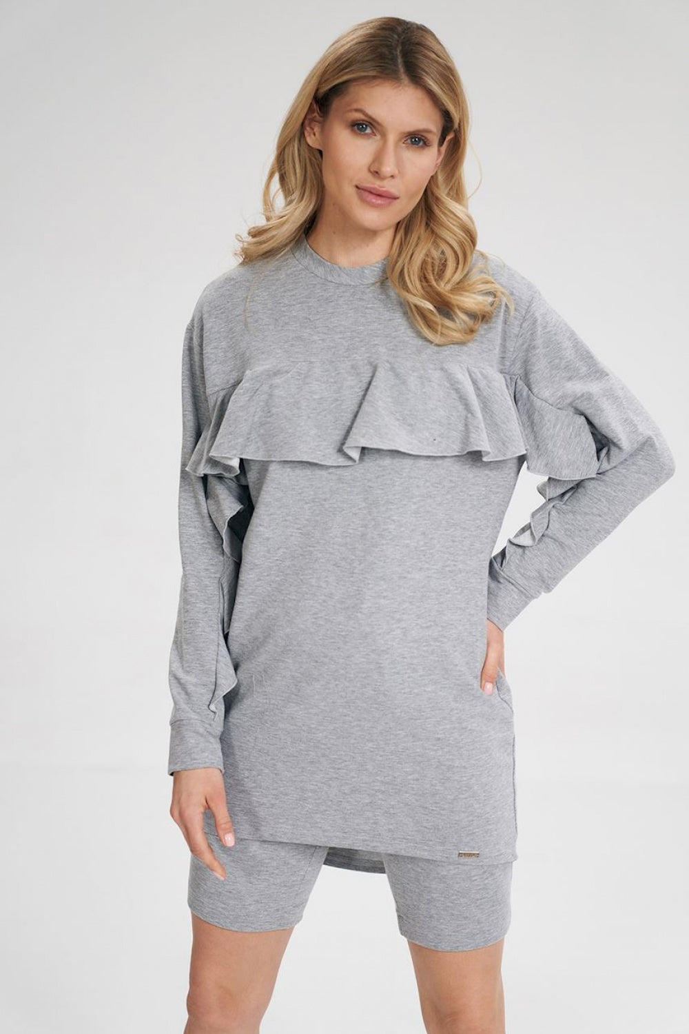 Tunic M805 – Figl, Grey – Tunic – image 2
