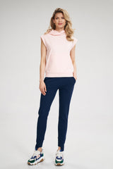 Tracksuit trousers M806 – Figl, Navy – Track Pants – image 2