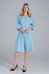 Day Dress M843 – Figl, Sky Blue – Day Dress