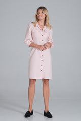Day Dress M849 – Figl, Pink – Day Dress – image 4