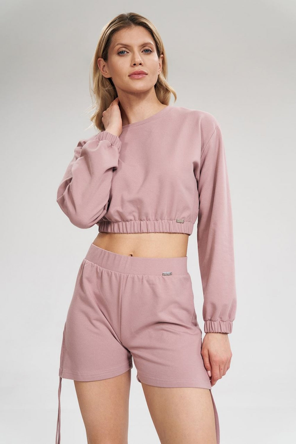 Sweatshirt M771 – Figl, Dark Pink – Sweatshirt – image 7