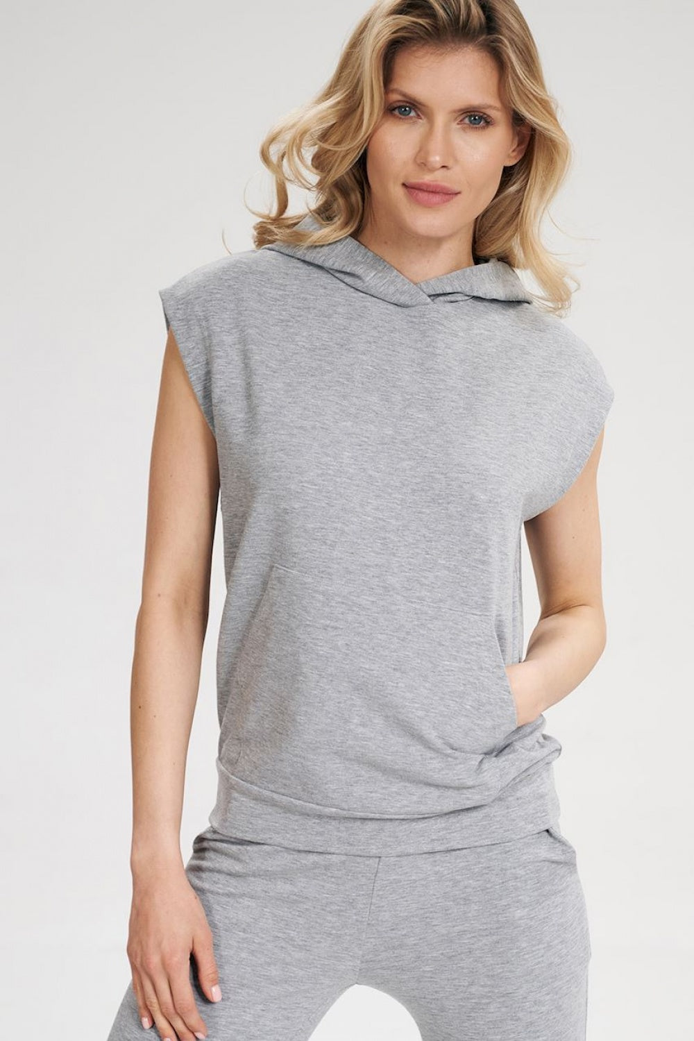 Sweatshirt M802 – Figl, Grey – Sweatshirt – image 4